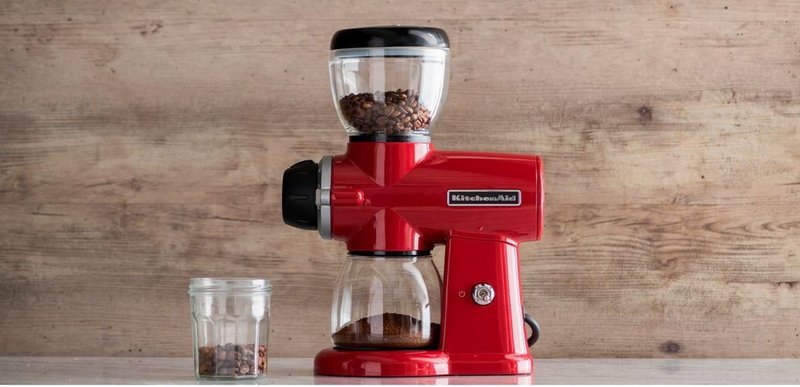 Rasnita electrica de cafea, Empire Red- KitchenAid