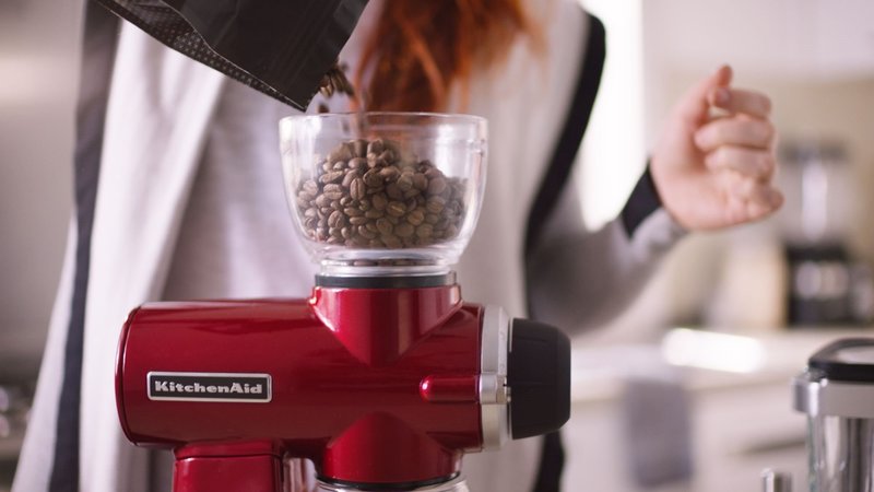 Rasnita electrica de cafea, Empire Red- KitchenAid